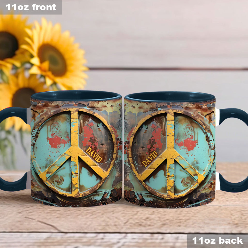 Hippie Soul - Personalized Hippie Accent Mug