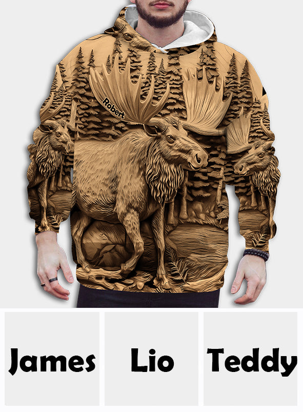 Love Hunting - Personalized Hunting All Over Shirt