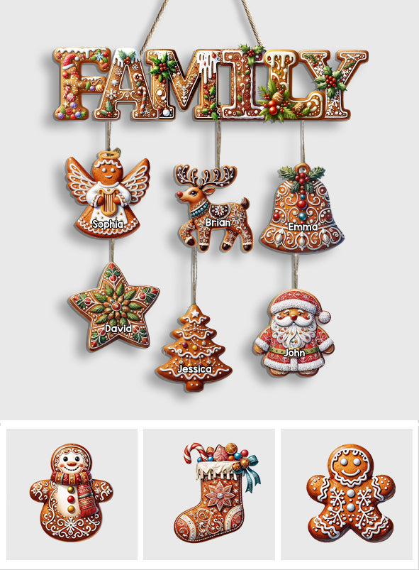 Glückliche Familie – personalisiertes Familienschild aus Palettenholz