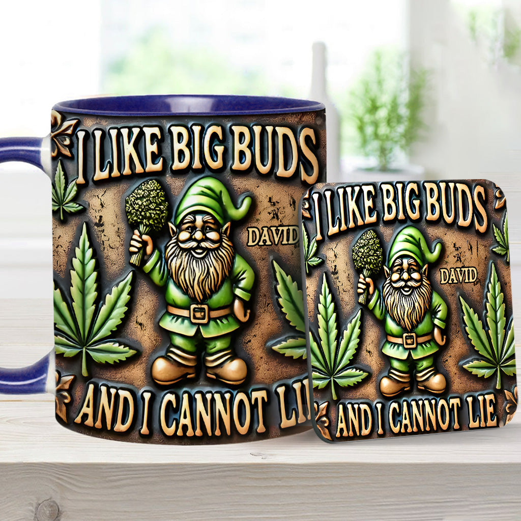 I Like Big Buds - Personalized Weed Accent Mug