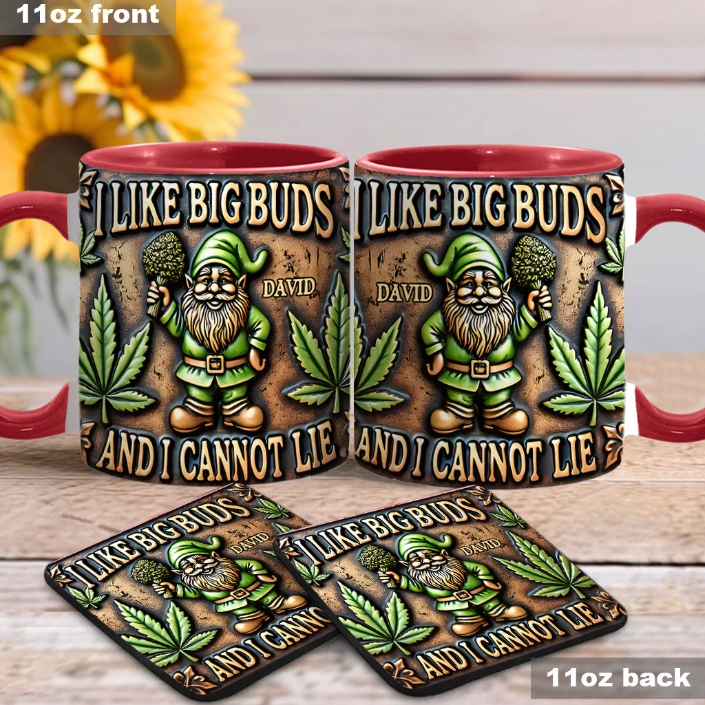 I Like Big Buds - Personalized Weed Accent Mug