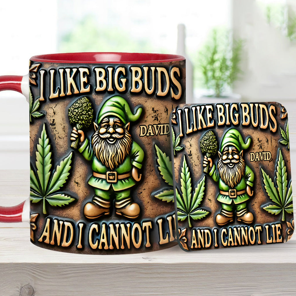 I Like Big Buds - Personalized Weed Accent Mug