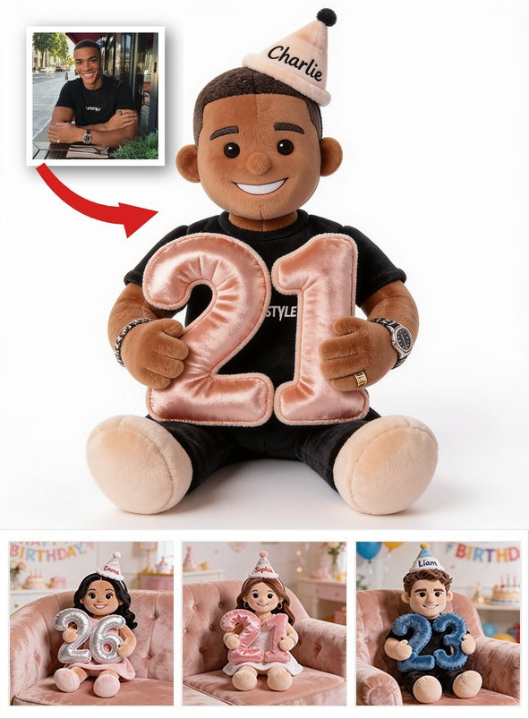 Personalisierte 21. Geburtstagskissen für schwarze Männer, individuelles Geschenk