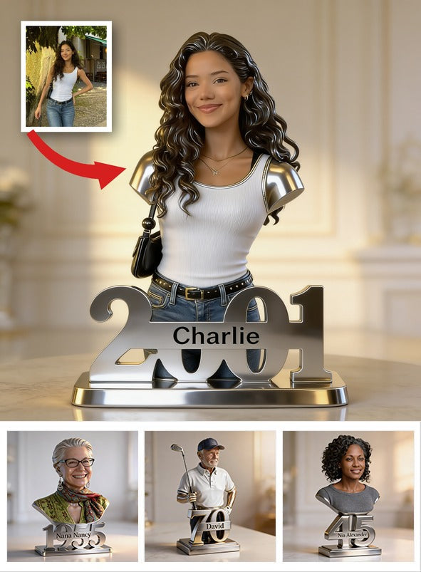Plaque Acrylique Personnalisée pour le 21e Anniversaire Femme Latina