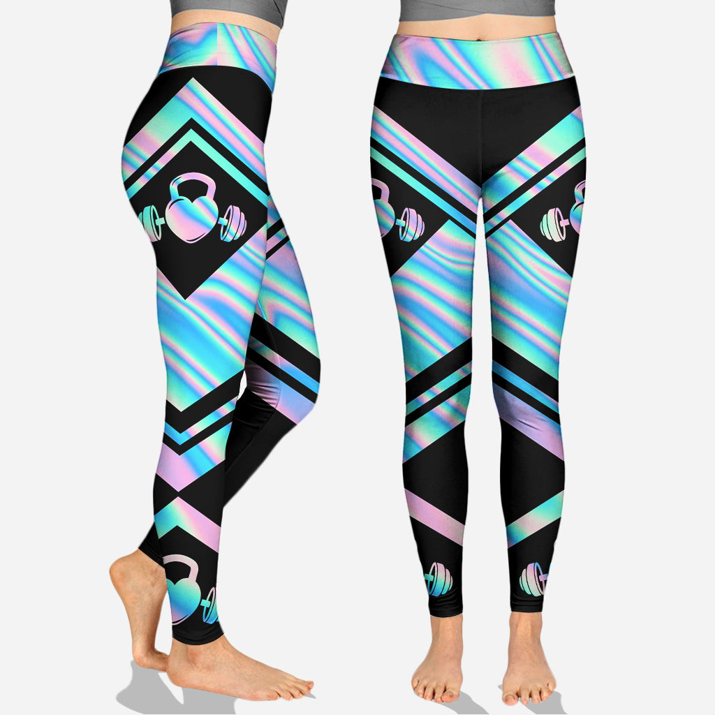 May The Booty Get Fatter - Personalized Fitness Cross Tank Top and Leggings