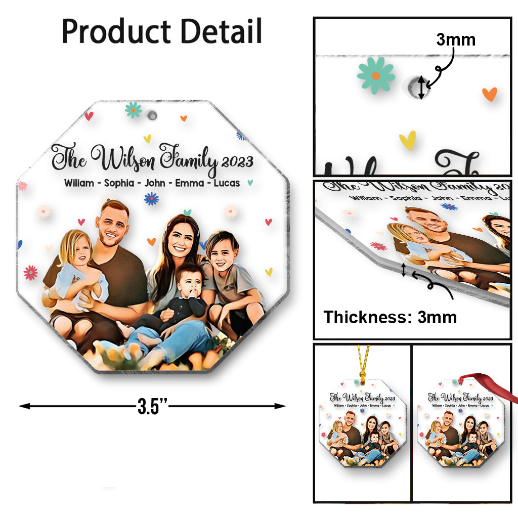 Our Family - Personalized Family Ornament