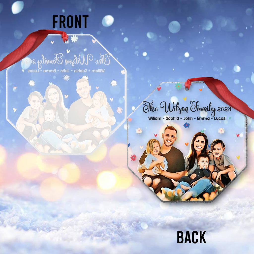 Our Family - Personalized Family Ornament
