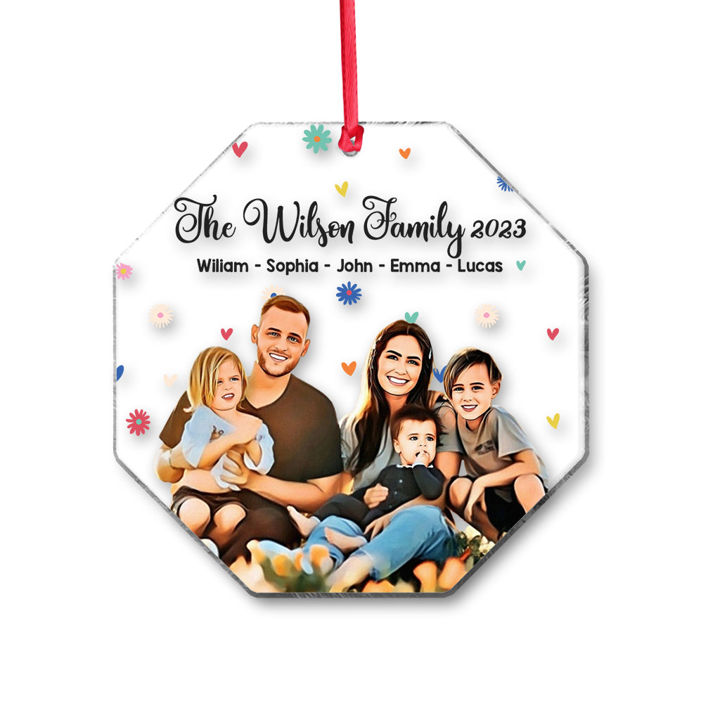 Our Family - Personalized Family Ornament