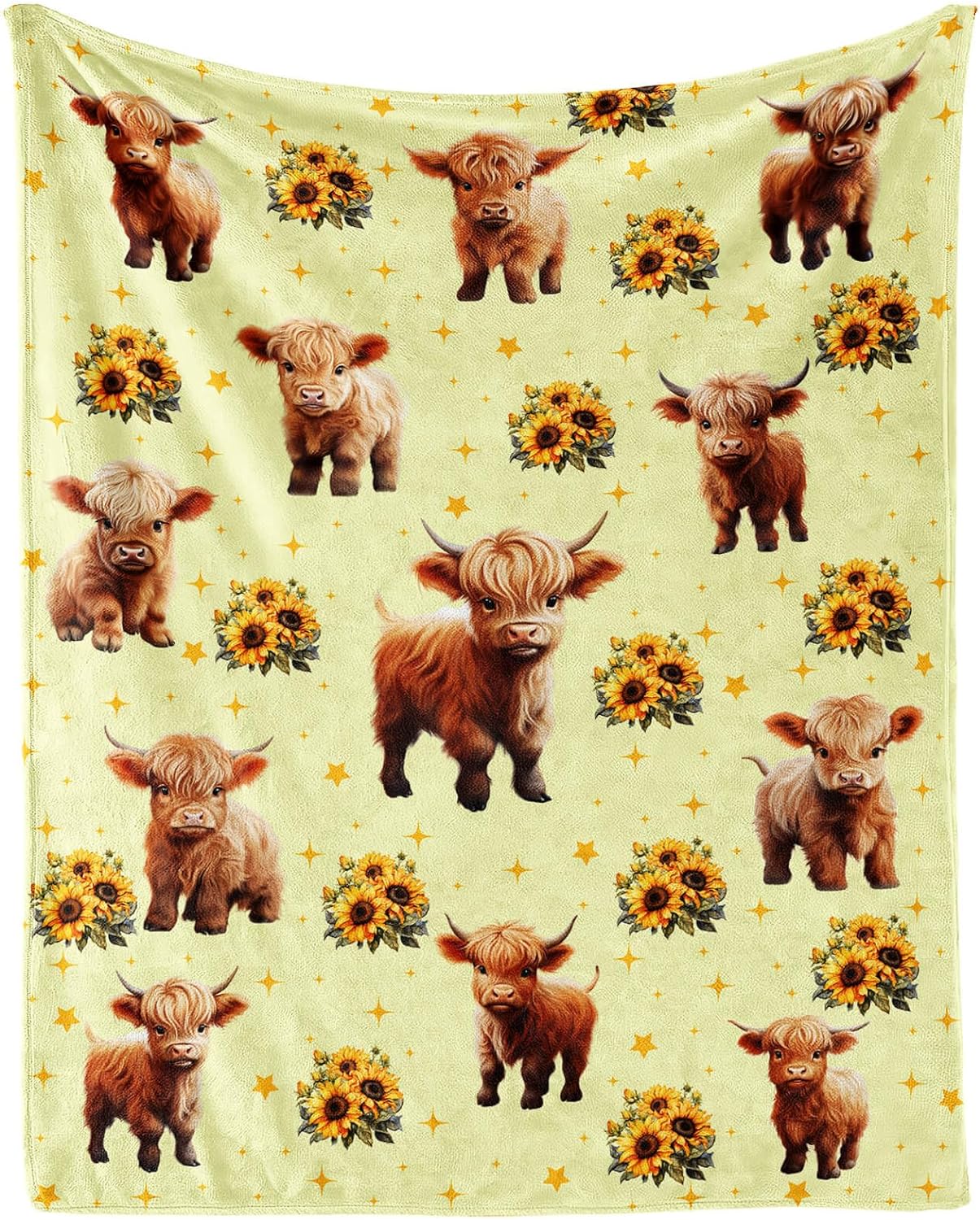 Highland Cow Lover Highland Cow Blanket 0624