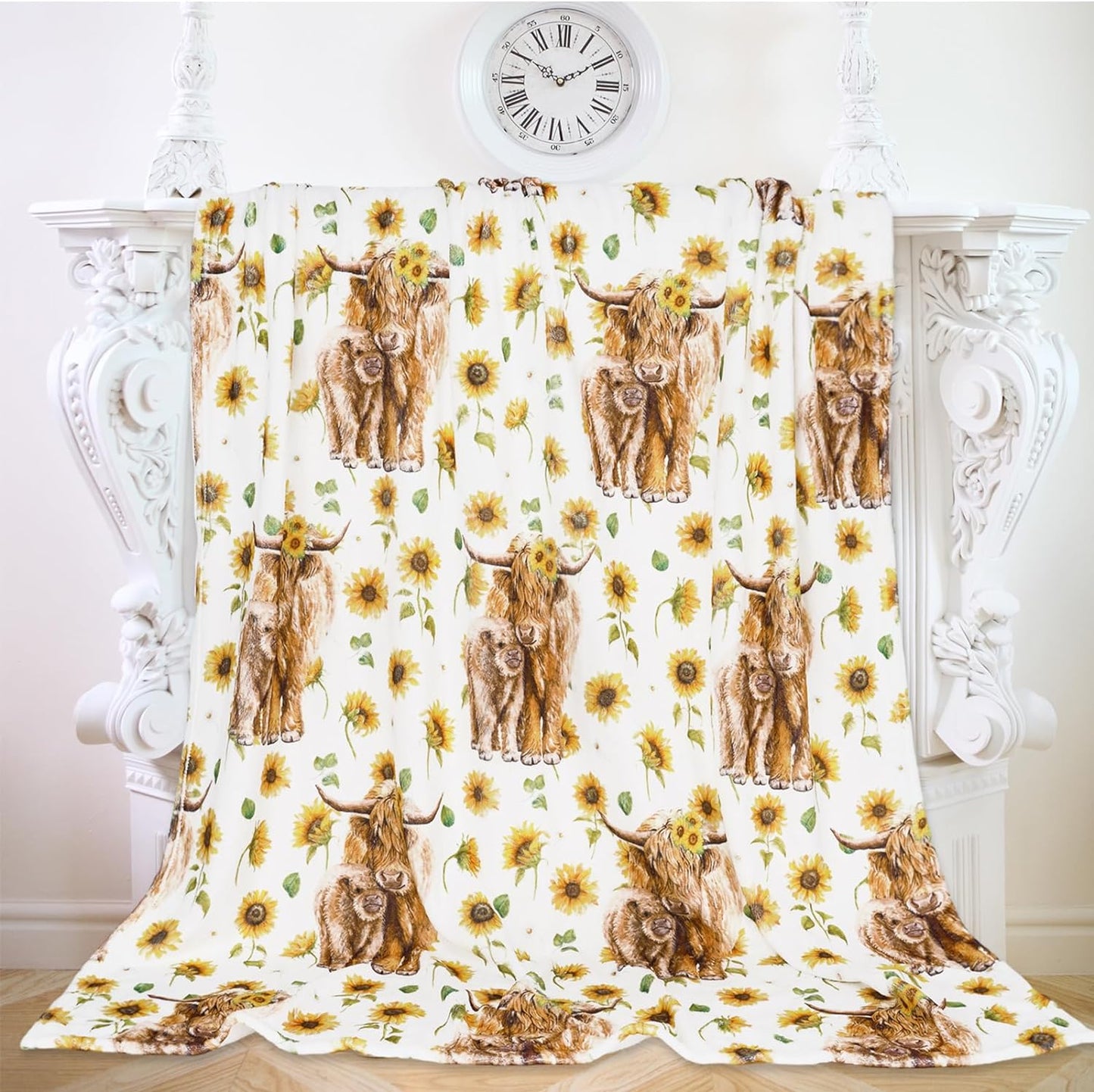 Cute Highland Cow Highland Cow Blanket 0624