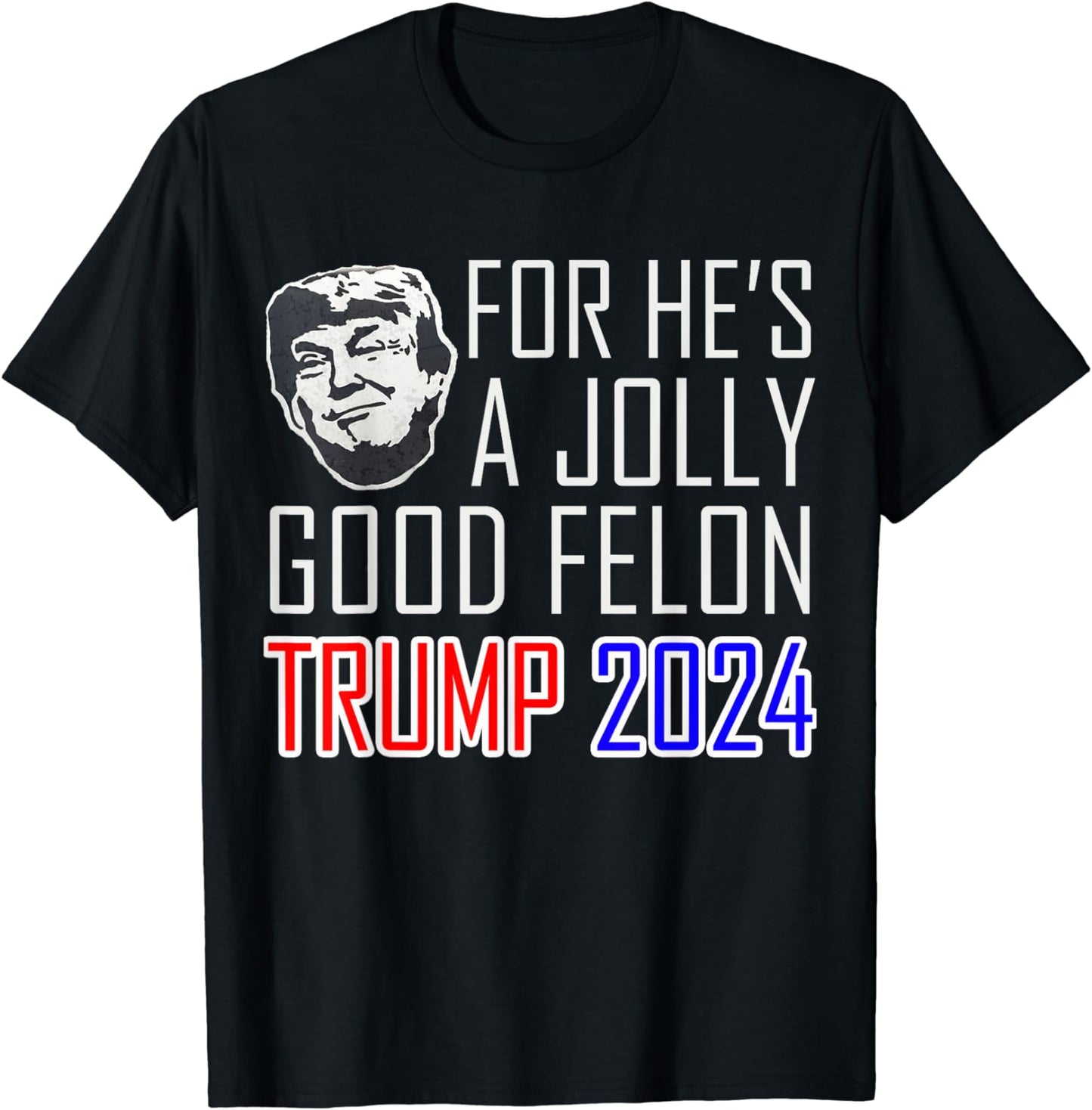 „Er ist ein richtig guter Verbrecher“-Trump-T-Shirt, „Wählt einen Verbrecher“-Shirt, „Pro Trump 2024“-Shirt, Wahl-T-Shirt & Hoodie