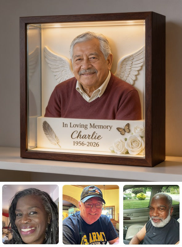 Plaque Acrylique Personnalisée en Mémoire d'un Grand-Père Latino