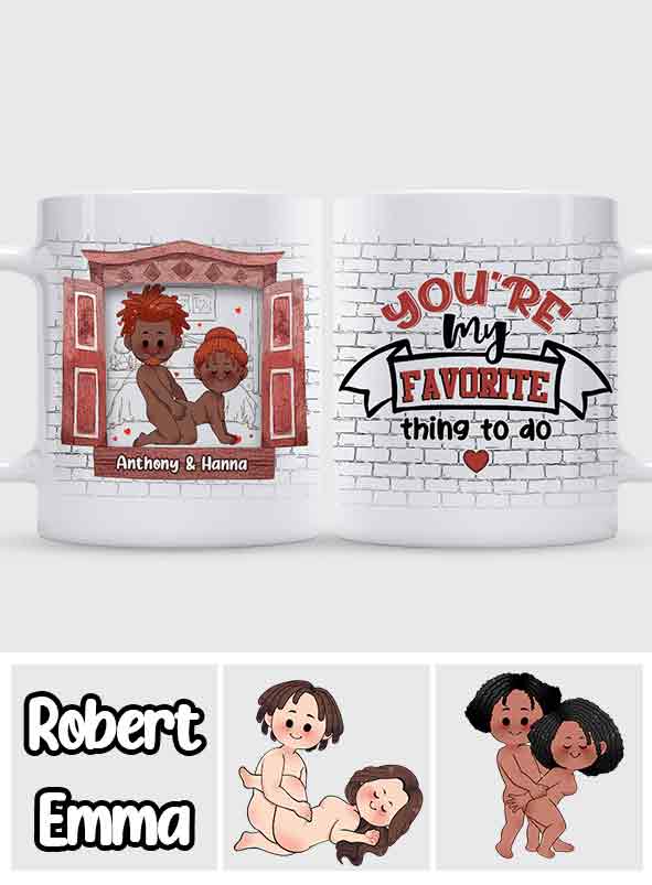 You’re My Favorite - Personalized Couple Mug
