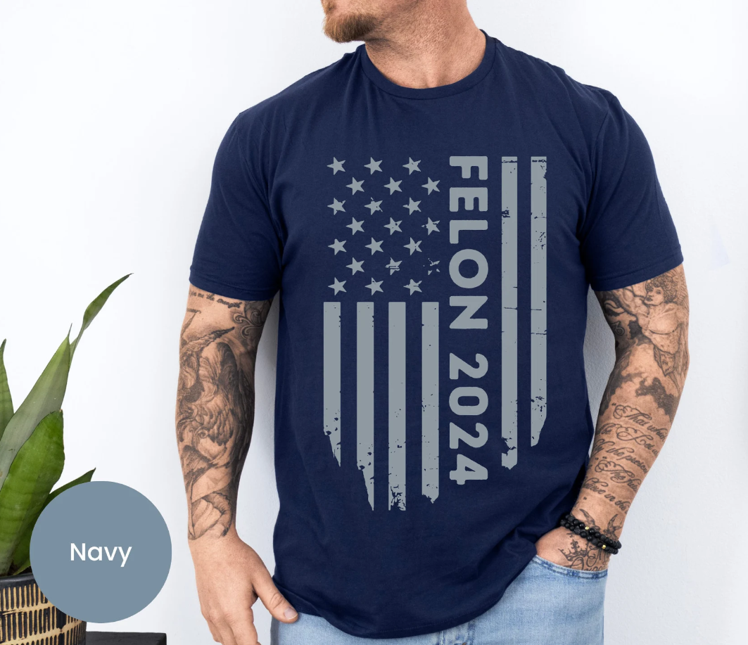 Ich wähle die FeI0n 2024 – Politisches T-Shirt und Hoodie für Männer und Frauen, Republikaner und Konservative