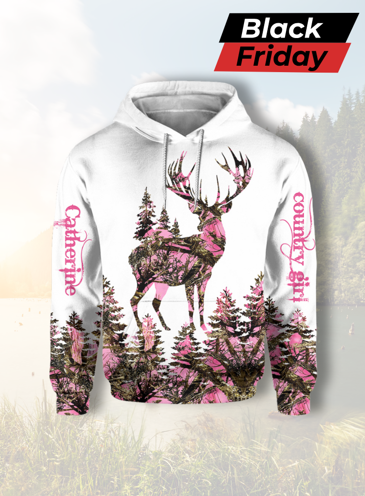 Country Girl - Personalized Hunting Hoodie and Leggings