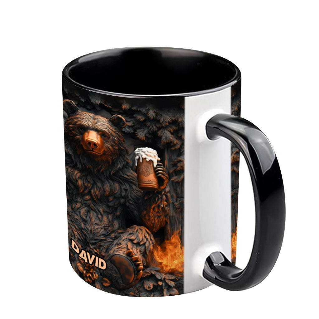 I Hate People - Personalized Camping Accent Mug