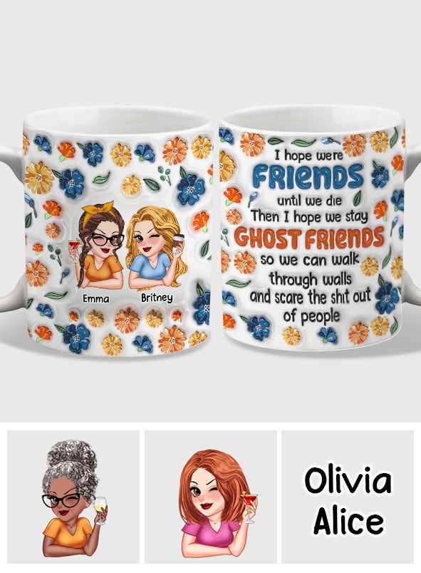 Ghost Friends - Personalized Bestie Mug