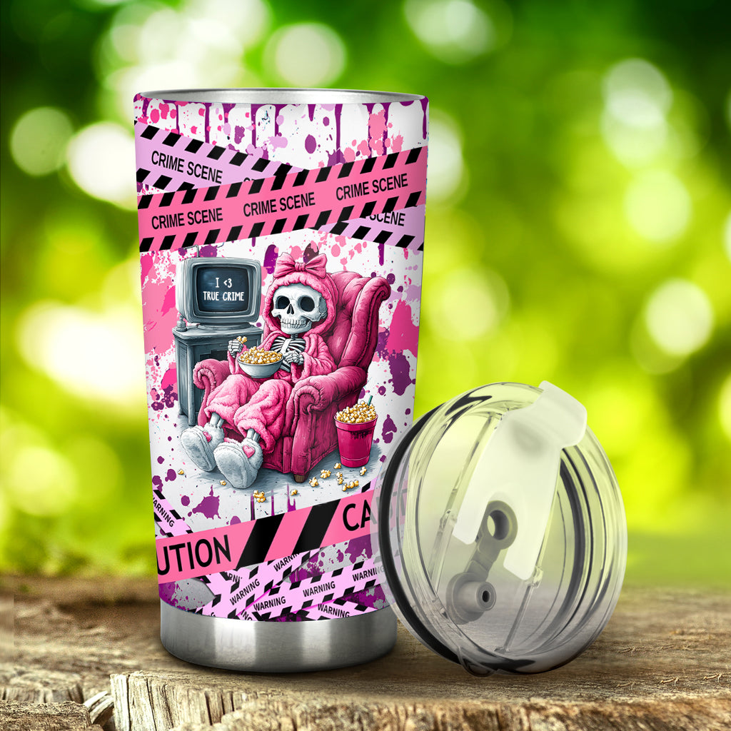 The True Crime Junkie - Personalized Tumbler