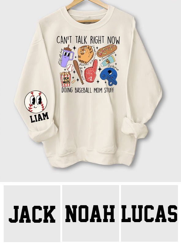 Baseball-Mama-Artikel – Personalisiertes Baseball-Shirt mit Allover-Print