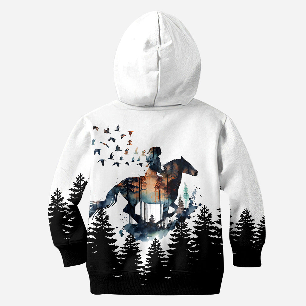 Horse Girl - Personalized Horse Hoodie and Leggings
