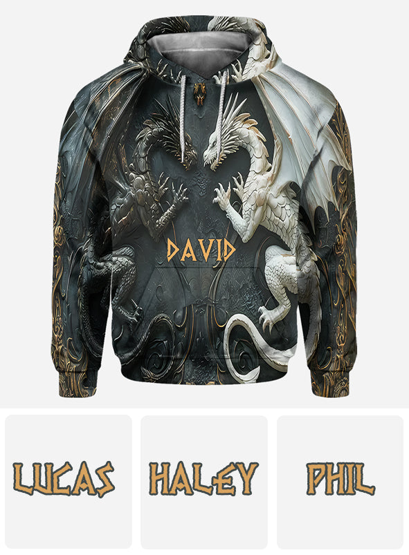 Love Dragons - Personalized Dragon All Over Shirt