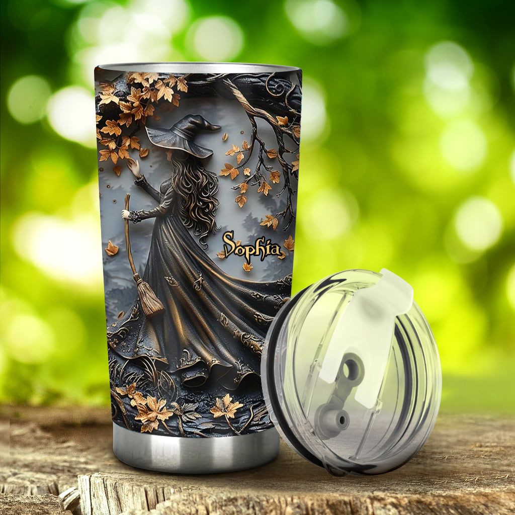 Beautiful Witch - Personalized Witch Tumbler