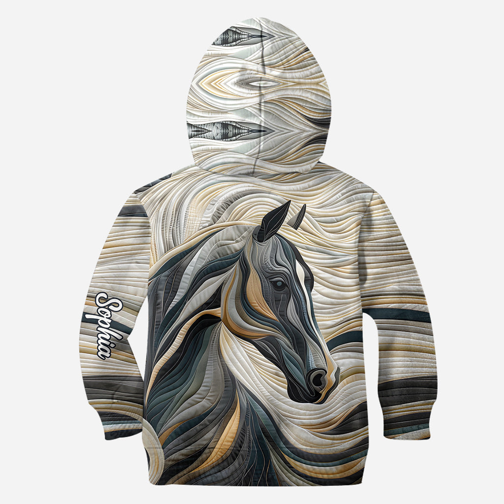 Beautiful Horse - Personalized Horse Hoodie and Leggings