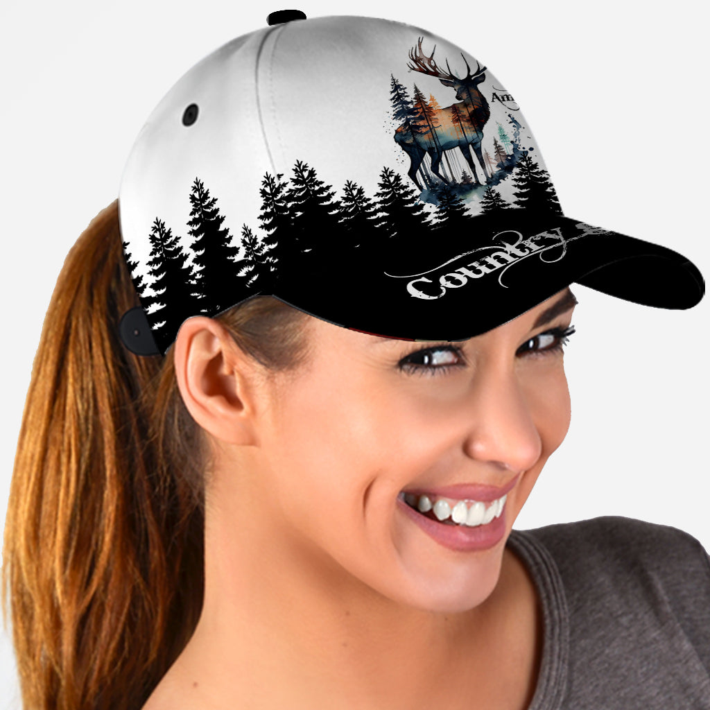 Country Girl - Personalized Hunting Classic Cap