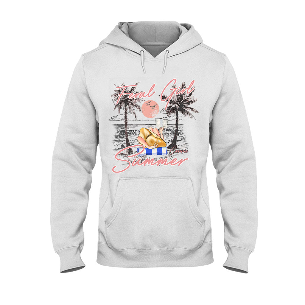 Feral Girl - Personalized Sea Lover T-shirt And Hoodie