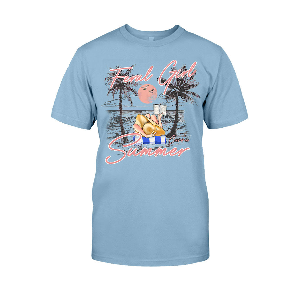Feral Girl - Personalized Sea Lover T-shirt And Hoodie