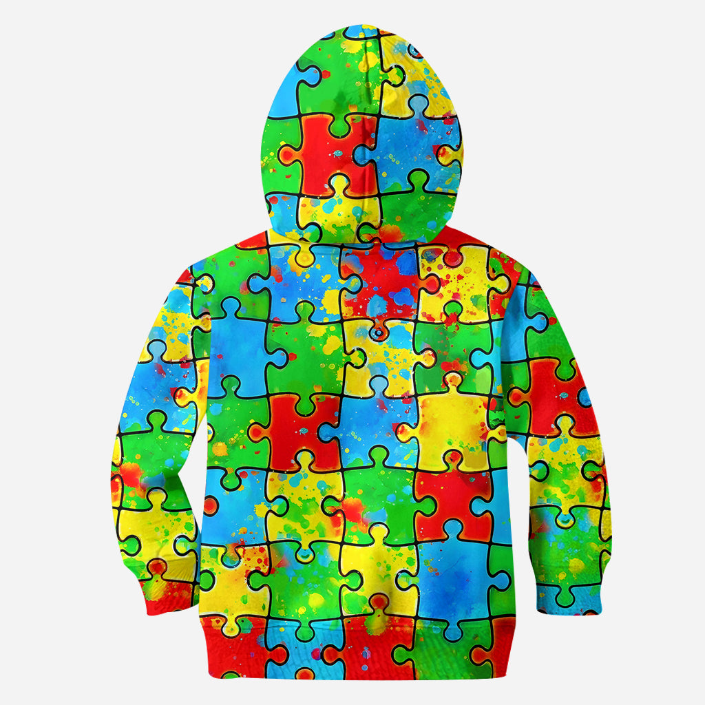 Its Ok To Be Different - Autism Awareness All Over Shirt