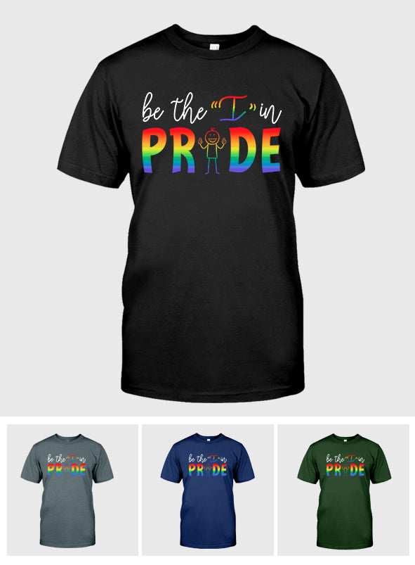 Sei das „Ich“ im Stolz – LGBT-Unterstützungs-T-Shirt und Hoodie