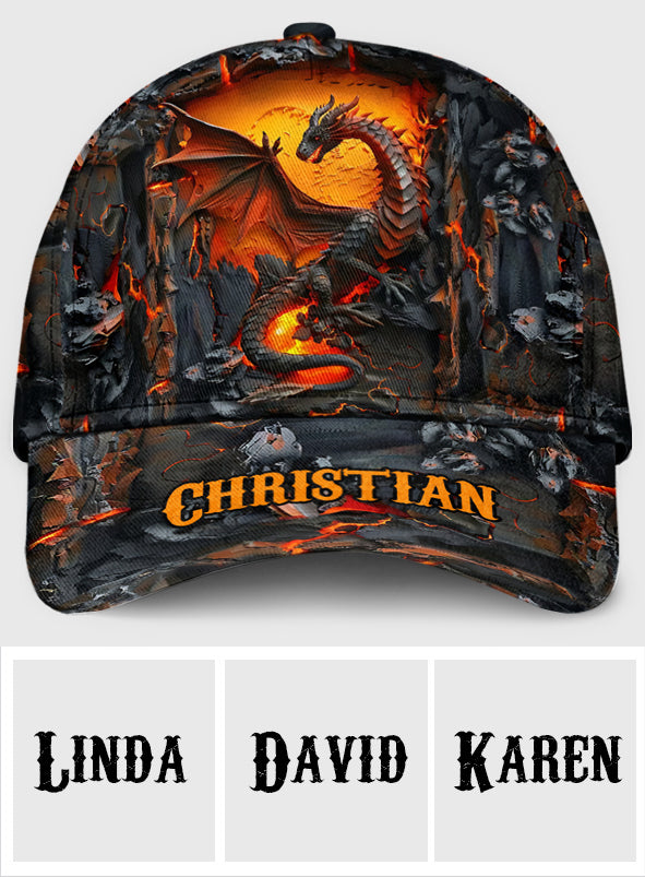 Love Dragon - Personalized Dragon Classic Cap