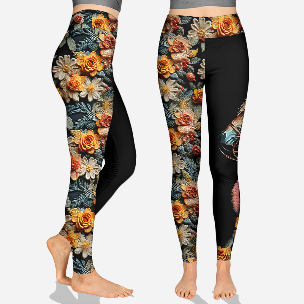 Love Horses - Personalized Horse Hoodie and Leggings