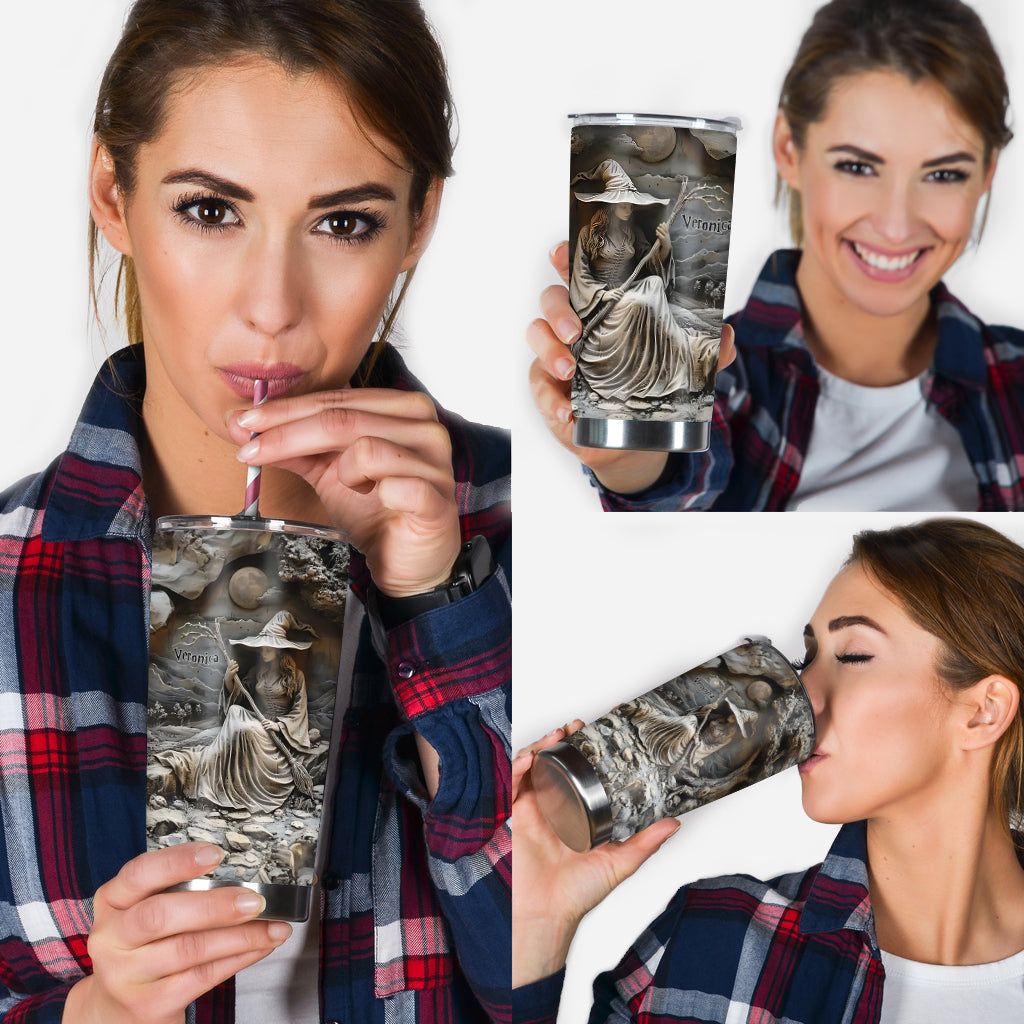Beautiful Witch - Personalized Witch Tumbler
