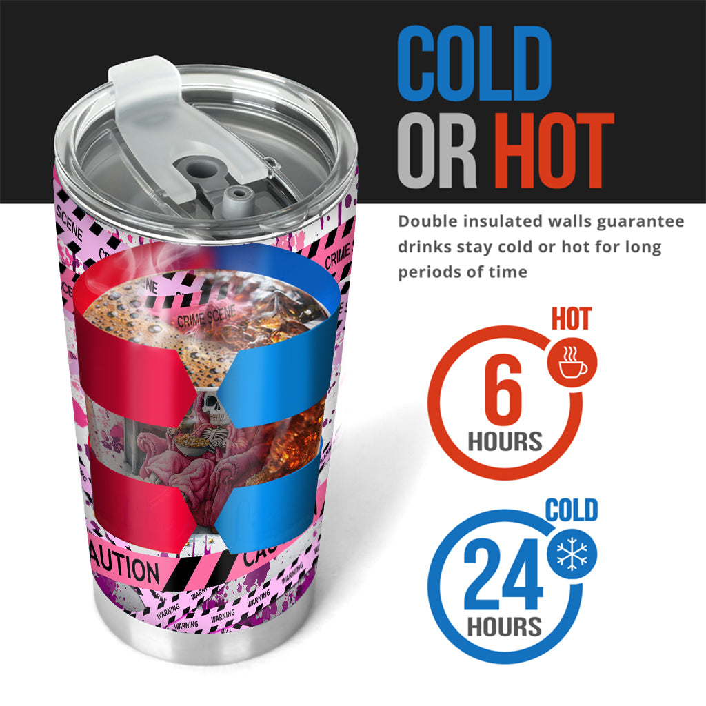 The True Crime Junkie - Personalized Tumbler