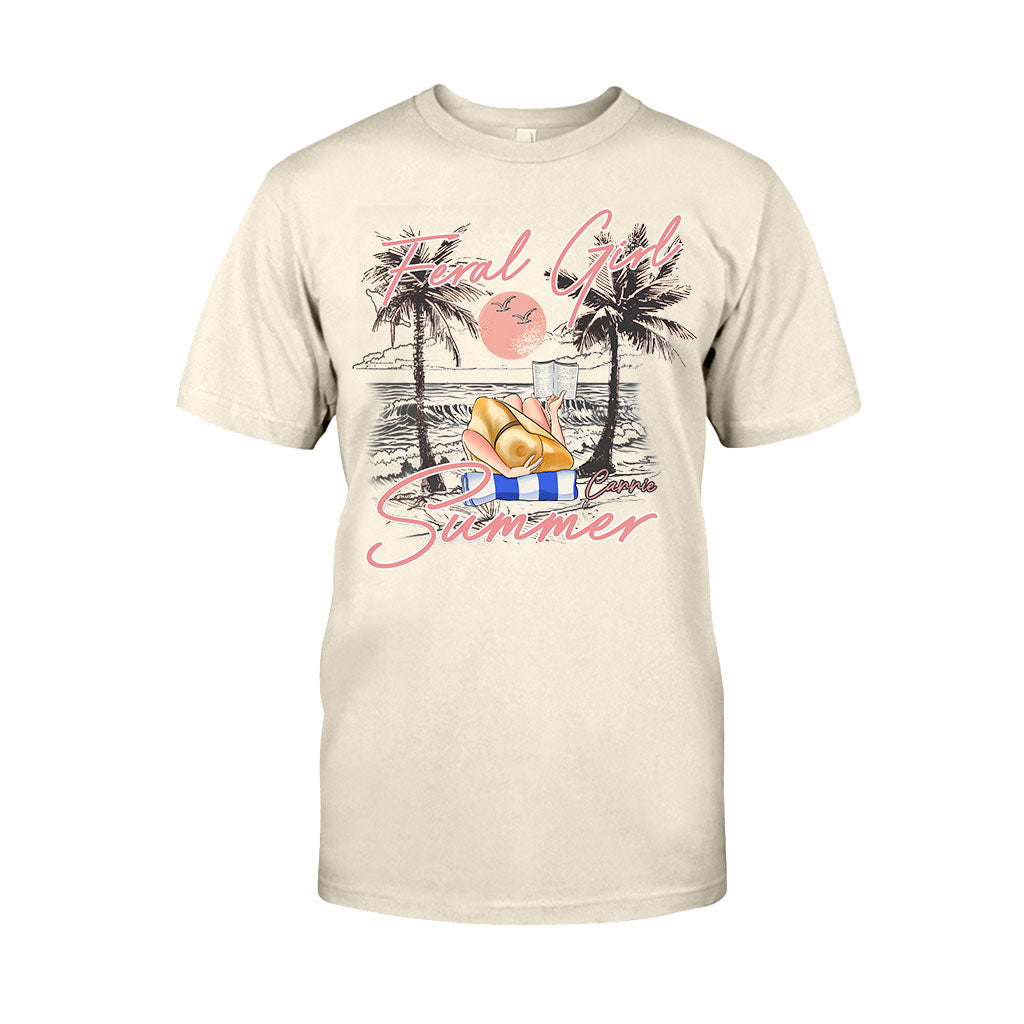 Feral Girl - Personalized Sea Lover T-shirt And Hoodie