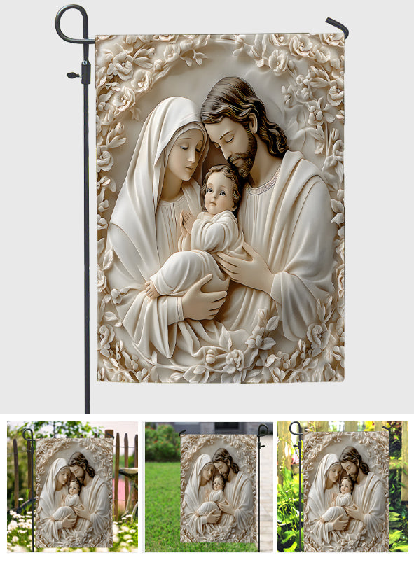 The Holy Family - Christian Garden Flag