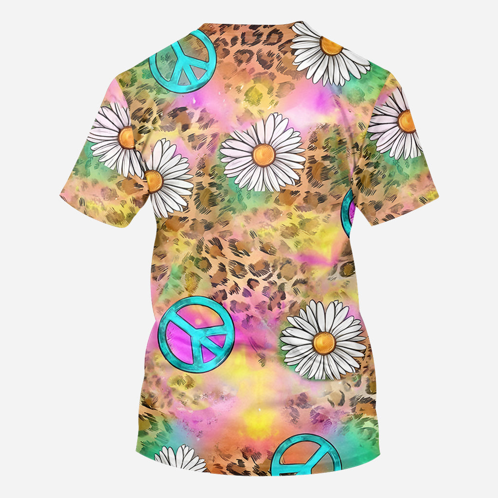 Hippie Soul Western Style - Personalized Hippie All Over Shirt