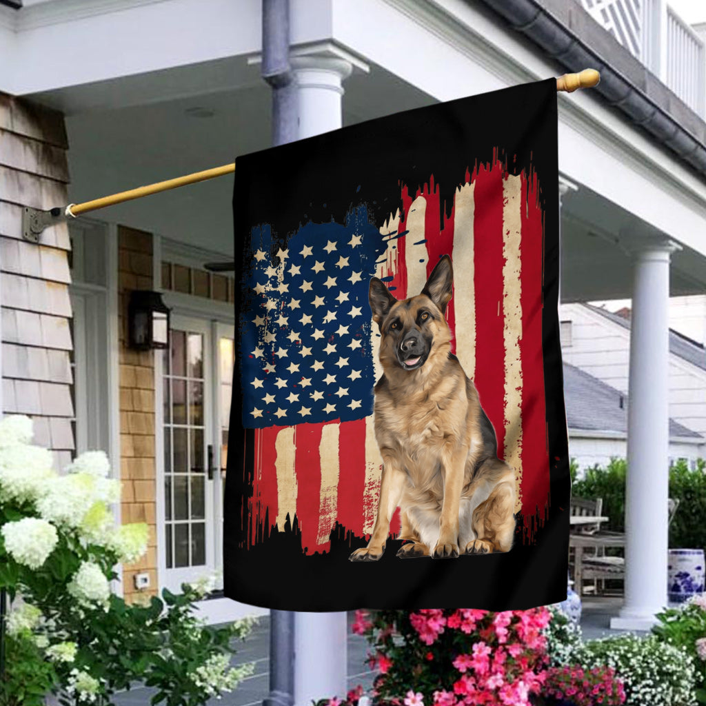 Puppy Flag - Personalized Dog House Flag