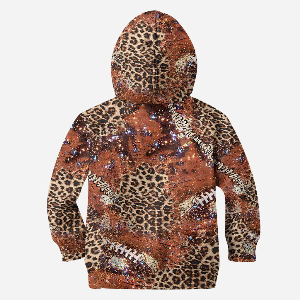 Any Title My Favorite Football Player Calls Me - Personalized Football Hoodie and Leggings