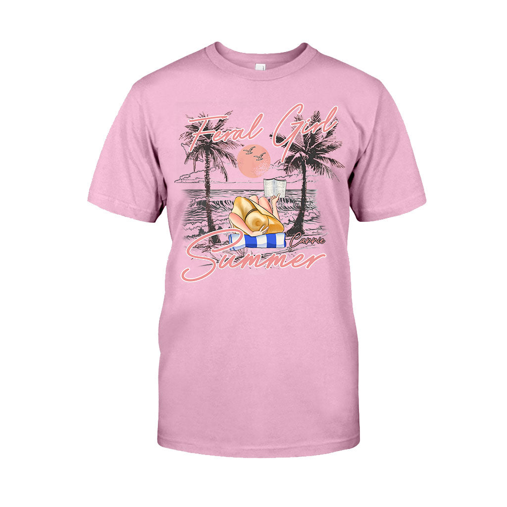 Feral Girl - Personalized Sea Lover T-shirt And Hoodie