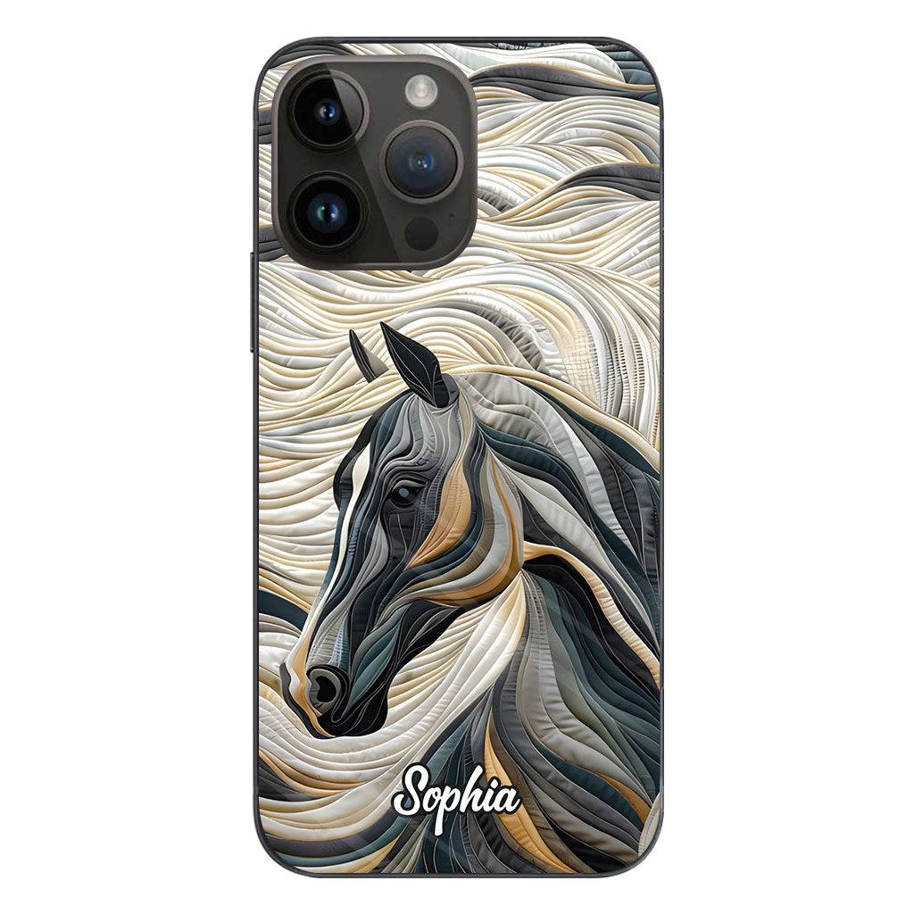 Beautiful Horse - Personalized Horse Phone Case