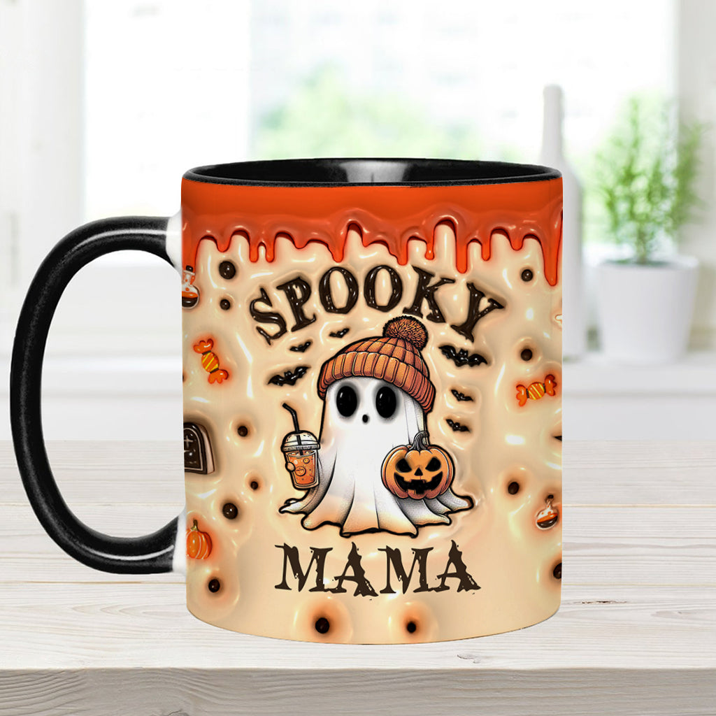 Halloween Boo Jee Mama - Personalized Mother Accent Mug