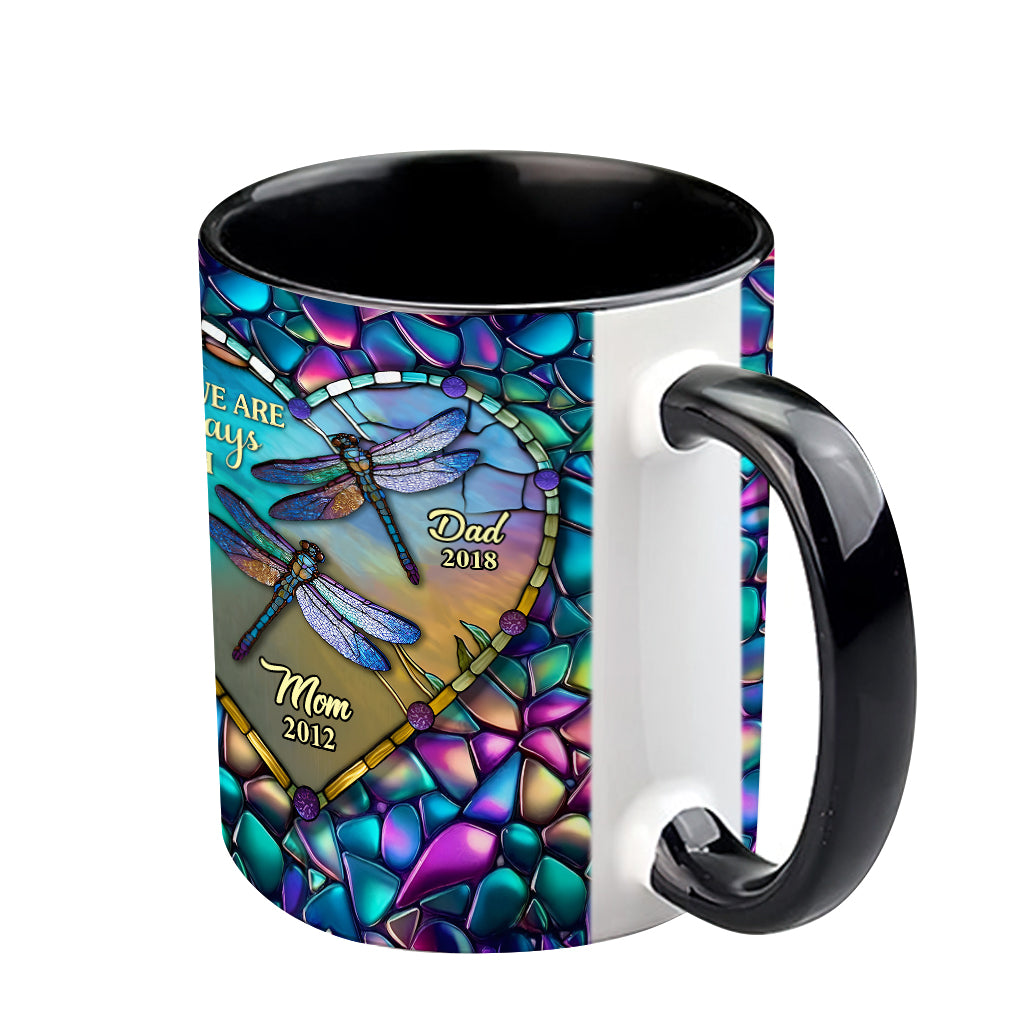 I'm Always With You - Personalized Memorial Accent Mug