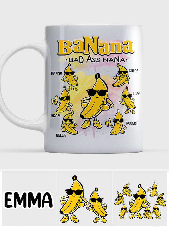 Banana Nana – Personalisierte Oma-Tasse
