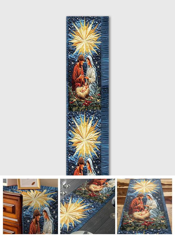 I Believe In Him - Christian Table Runner