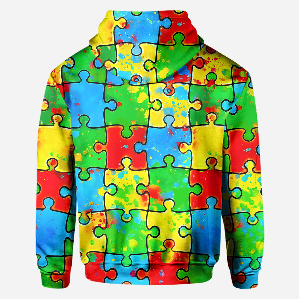 Its Ok To Be Different - Autism Awareness All Over Shirt