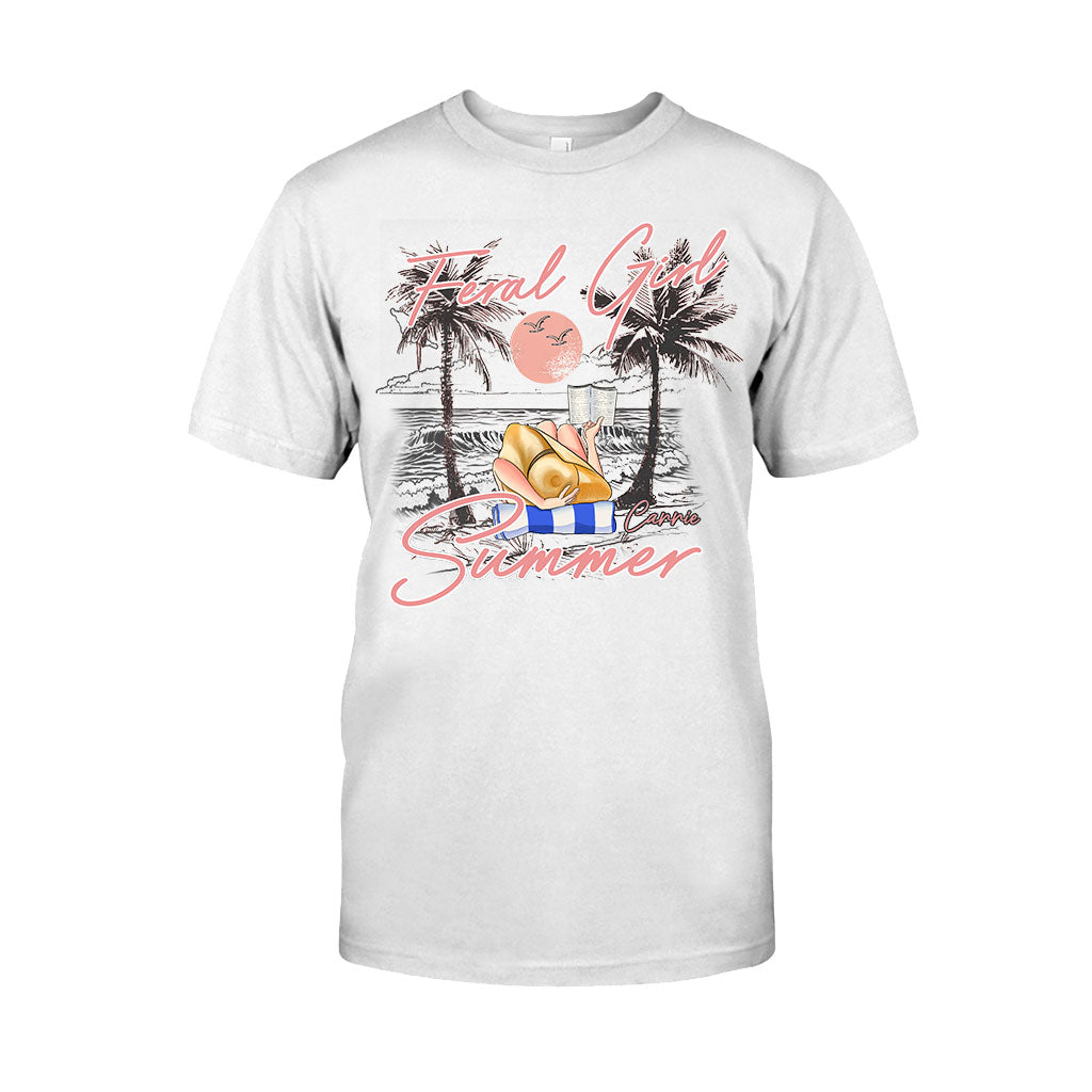Feral Girl - Personalized Sea Lover T-shirt And Hoodie