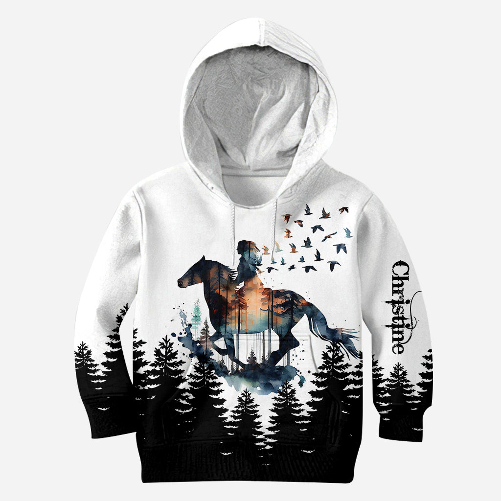 Horse Girl - Personalized Horse Hoodie and Leggings
